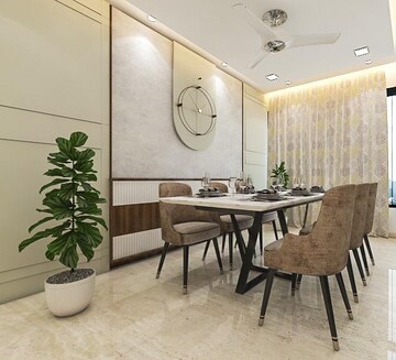 Living Room in 3 BHK Apartment at Oberoi Realty Esquire, Goregaon East – for Rent