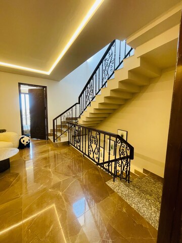 Staircase in 4 BHK Villa at Gmada Aerocity – for Sale