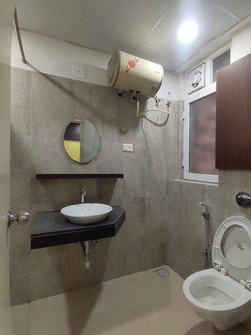 Bathroom in 3 BHK Apartment at Pacifica Hill Crest, Gachibowli – for Rent