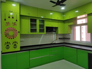 Kitchen in 3 BHK Apartment at Pacifica Hill Crest, Gachibowli – for Rent