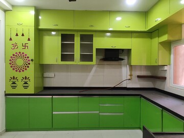 Kitchen in 3 BHK Apartment at Pacifica Hill Crest, Gachibowli – for Rent