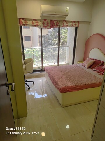 Bedroom in 1 BHK Apartment at Omkar Vive, Kurla – for Rent