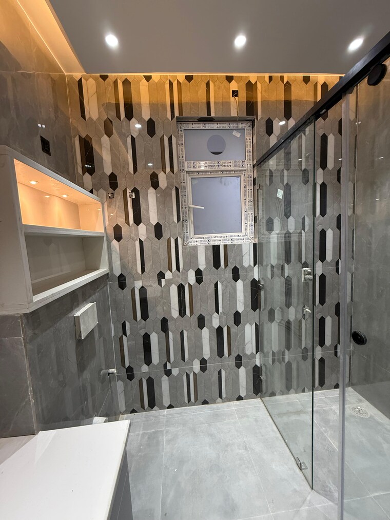 Kitchen, srishti-greenfield-homes 4 Bedroom 4000 Sq.Ft. Builder Floor In Green Fields Colony Faridabad 8293745