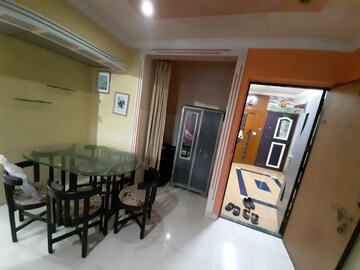 Living Room in 1 BHK Apartment at Raj Tarang, Dahisar East – for Rent