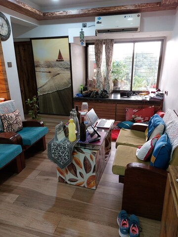 Bedroom in 1 BHK Apartment at Kanchan Janga CHS, Kopar Khairane – for Sale