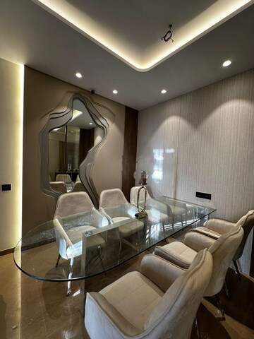 Living Room in 3 BHK Apartment at Rustomjee Summit, Borivali East – for Rent