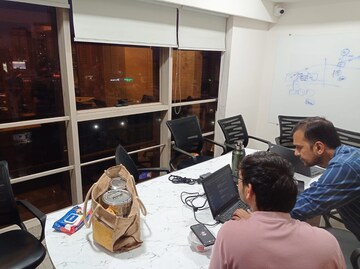 Team Area in  Office Space at Ambli Road – for Rent