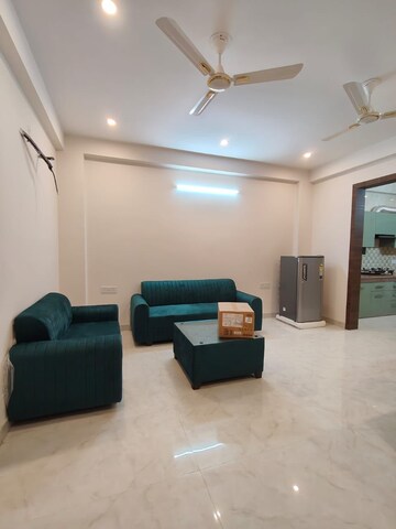 Living Room in 3 BHK Builder Floor at Ansal Sushant Lok I, Sector 43 – for Rent