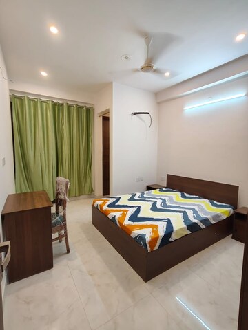 Bedroom in 3 BHK Builder Floor at Ansal Sushant Lok I, Sector 43 – for Rent