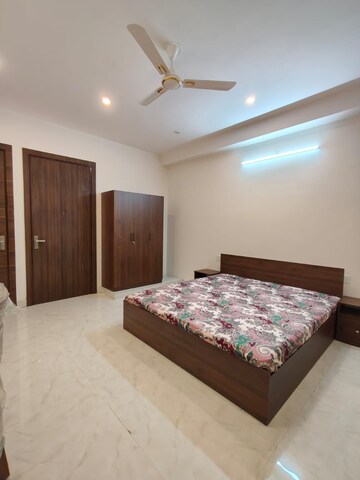 Bedroom in 3 BHK Builder Floor at Ansal Sushant Lok I, Sector 43 – for Rent