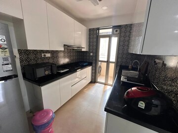 Kitchen in 3 BHK Apartment at Lodha Kiara, Worli – for Rent
