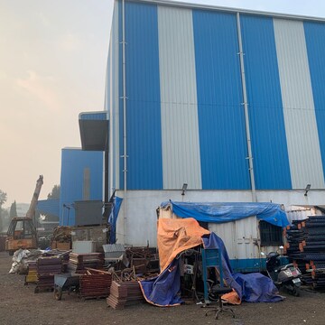  Warehouse – Exterior View View at MIDC Taloja Industrial Area, Taloja Sector 39 - for Sale