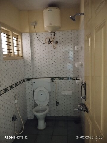 Bathroom in 1 BHK Builder Floor at Hsr Layout – for Rent