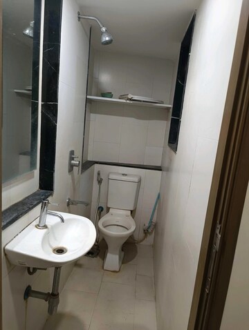 Bathroom in 3 BHK Apartment at Lodha Trump Tower, Worli – for Rent