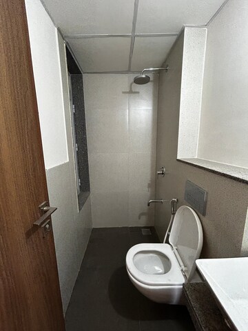 Bathroom in 2 BHK Apartment at Ashar Axis, Majiwada – for Sale