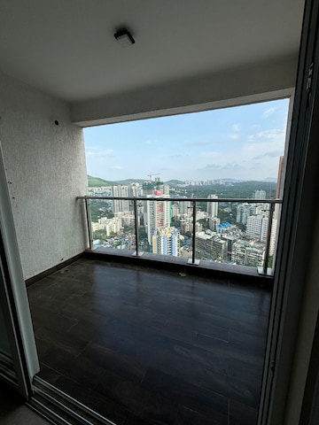 Balcony in 3 BHK Apartment at JP Decks, Goregaon East – for Rent