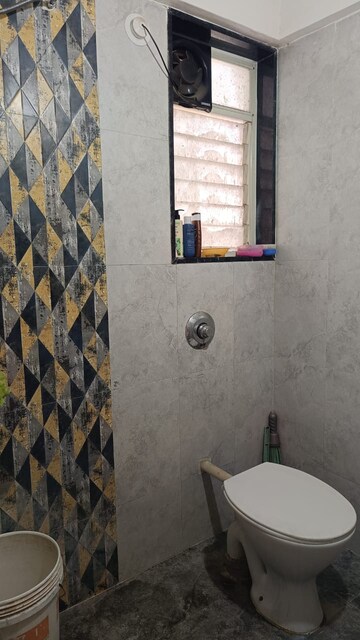 Bathroom in 2 BHK Apartment at Aswani Galaxy, Wakad – for Rent