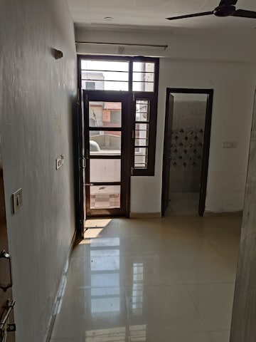 Building Lobby in 2 BHK Builder Floor at Dhakoli Village – for Rent
