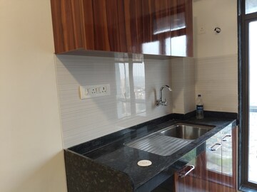 Kitchen in 1 BHK Apartment at Rustomjee Bella Phase 1, Bhandup West – for Rent