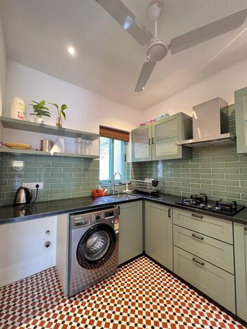 Kitchen in 3 BHK Villa at Assagao – for Rent