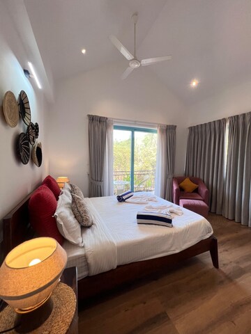 Bedroom in 3 BHK Villa at Assagao – for Rent