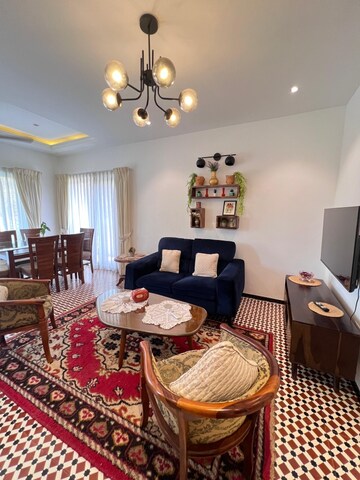Living Room in 3 BHK Villa at Assagao – for Rent