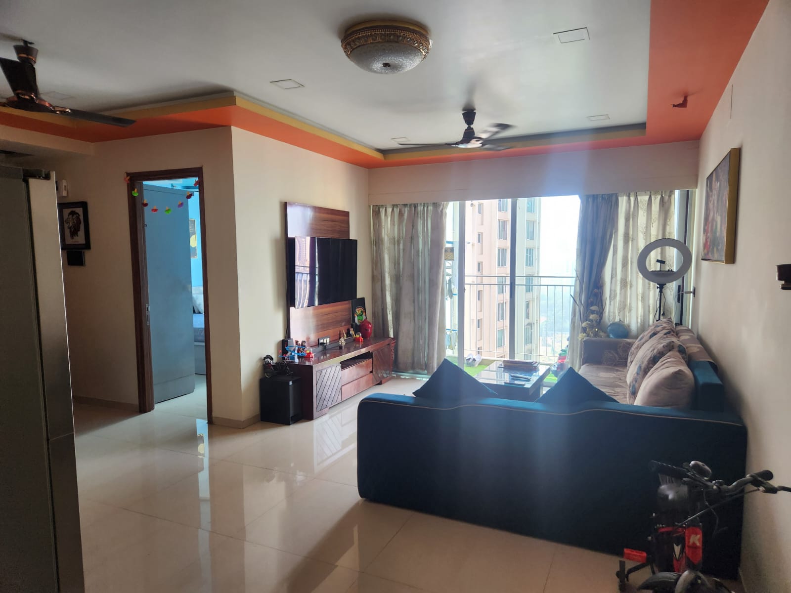 3 BHK + Study Room 1055 Sq.Ft. Apartment in Kalpataru Sunrise Grande