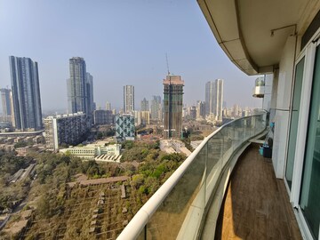 Balcony in 3 BHK Apartment at Enpar Lotus Residency, Lower Parel – for Rent