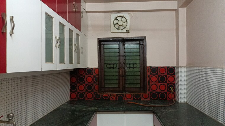 Kitchen, vaishali sector 5 3 Bedroom 1480 Sq.Ft. Builder Floor In Vaishali Sector 5 Ghaziabad 8294440