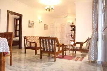 Living Room in 2 BHK Builder Floor at Greater Kailash I – for Rent