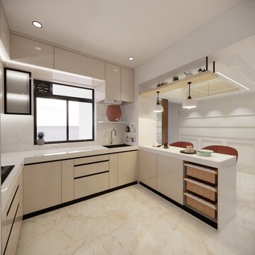 Kitchen in 2 BHK Apartment at Mount Casa, Uthalsar – for Sale