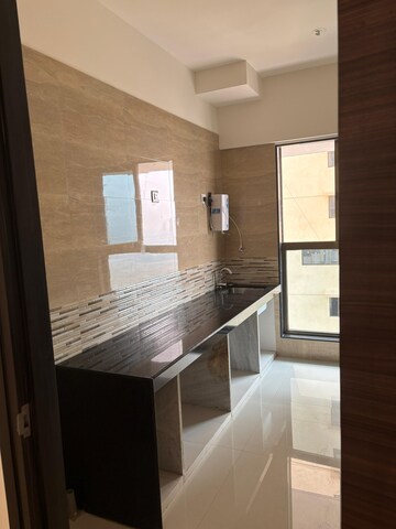 Kitchen in 2 BHK Apartment at Lotus Sky Garden, Malad West – for Rent