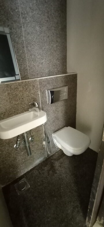 Bathroom in 3 BHK Apartment at Lodha Luxuria, Majiwada – for Rent