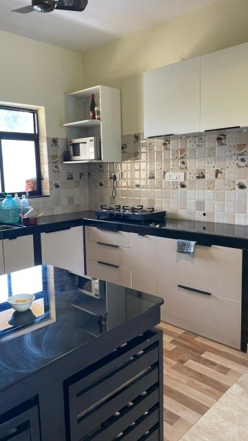 Kitchen in 2 BHK Apartment at Siolim – for Rent