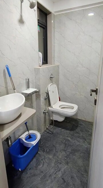 Bathroom in 2 BHK Apartment at Gurukrupa Divyam, Ghatkopar East – for Rent
