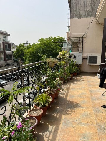 3 BHK Builder Floor – Exterior View View at Greater Kailash ii - for Rent