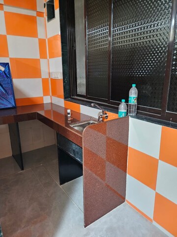 Kitchen in Studio Apartment at Dombivli West – for Rent