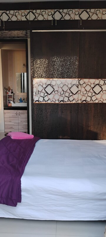 Bedroom in 2 BHK Apartment at Fortune Associates Aristolia, Hadapsar – for Rent