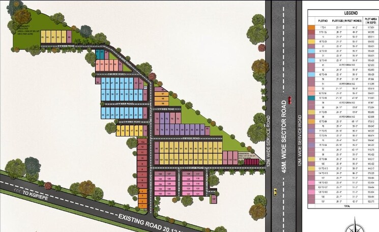 Exterior View, dameera-city-plots  134 Sq.Yd. Plot In Sector 121 Faridabad 8295000