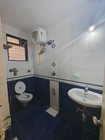Bathroom in 3 BHK Apartment at Jay Balaji CHS, Nerul Sector 6 – for Sale