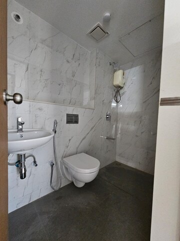 Bathroom in 3 BHK Apartment at Lodha Codename Premier, Dombivli East – for Rent