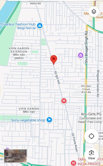  Plot – Map Location View at Vipin Garden - for Sale