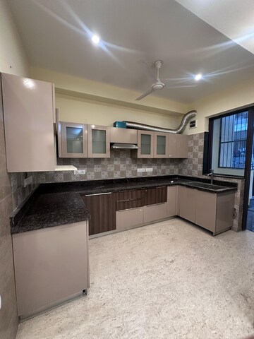 Kitchen in 3 BHK Builder Floor at Bainsla Huda Floors, Sector 51 – for Rent