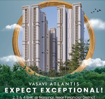 3.5 BHK Apartment – Exterior View View at Vasavi Atlantis, Narsingi - for Sale