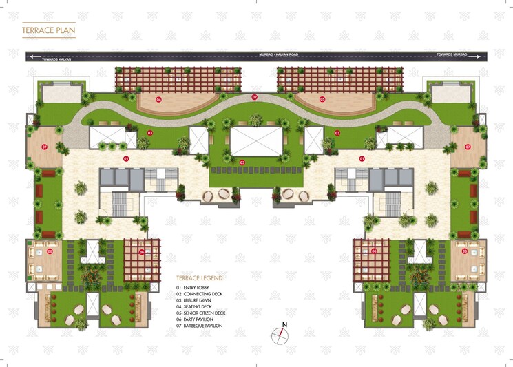 Master Plan, murbad road 3 Bedroom 1125 Sq.Ft. Apartment In Murbad Road Thane 8295253