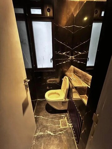 Bathroom in 4 BHK Apartment at Lodha Trump Tower, Worli – for Rent