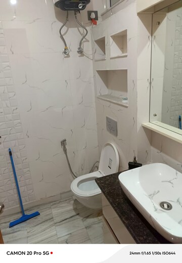 Bathroom in 3 BHK Builder Floor at Ansal Plaza Sector-23, Sector 23 – for Rent