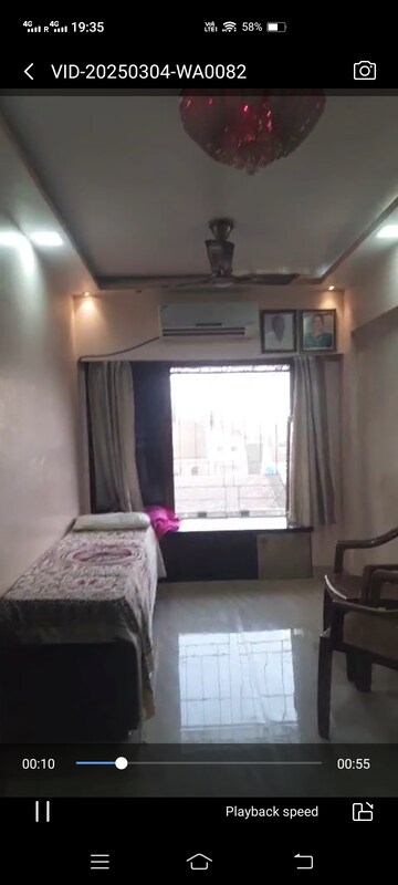 Living Room in 1 RK Apartment at Vishwaraja Darshan CHS, Parel – for Rent