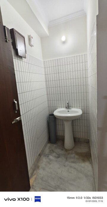 Bathroom in 2 BHK Apartment at Shaheen Bagh – for Sale