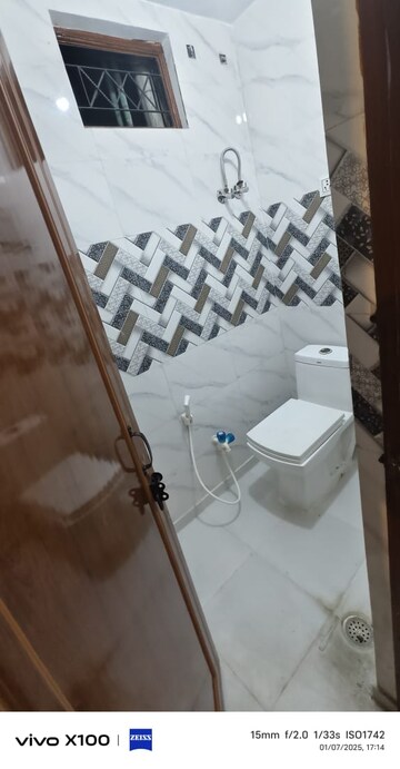 Bathroom in 2 BHK Apartment at Shaheen Bagh – for Sale